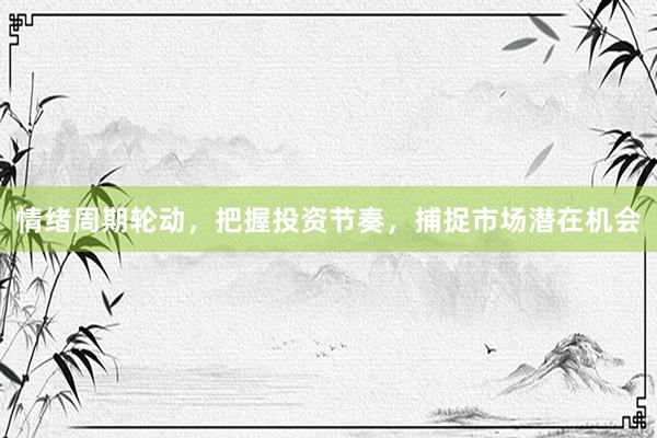 情绪周期轮动，把握投资节奏，捕捉市场潜在机会